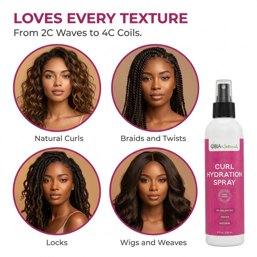 Curl Hydration Spray — Curl Refresher Spray for Curly Hair