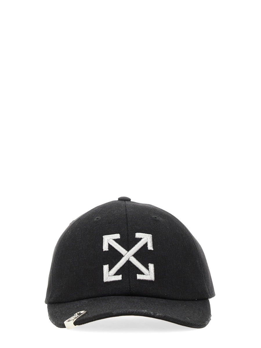 OFF-WHITE Embroidered Hat for Men - FW25 Collection