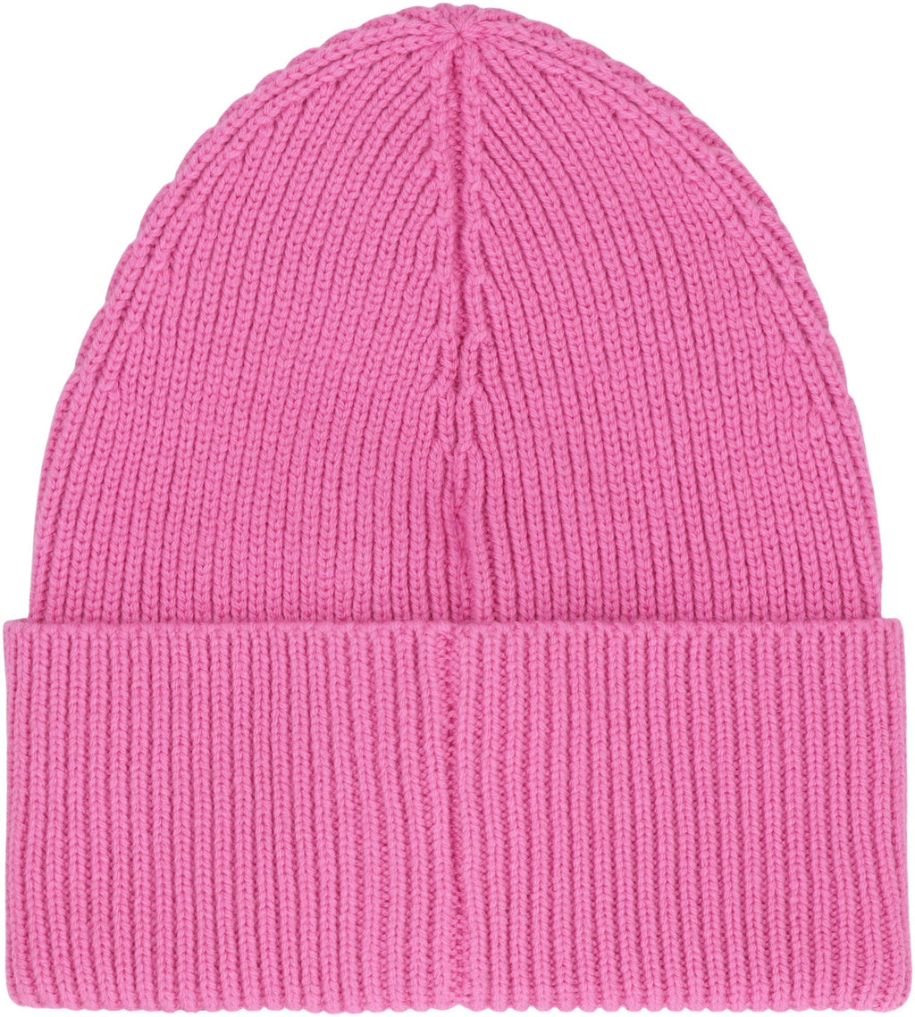 PALM ANGELS Knit Cap with Logo