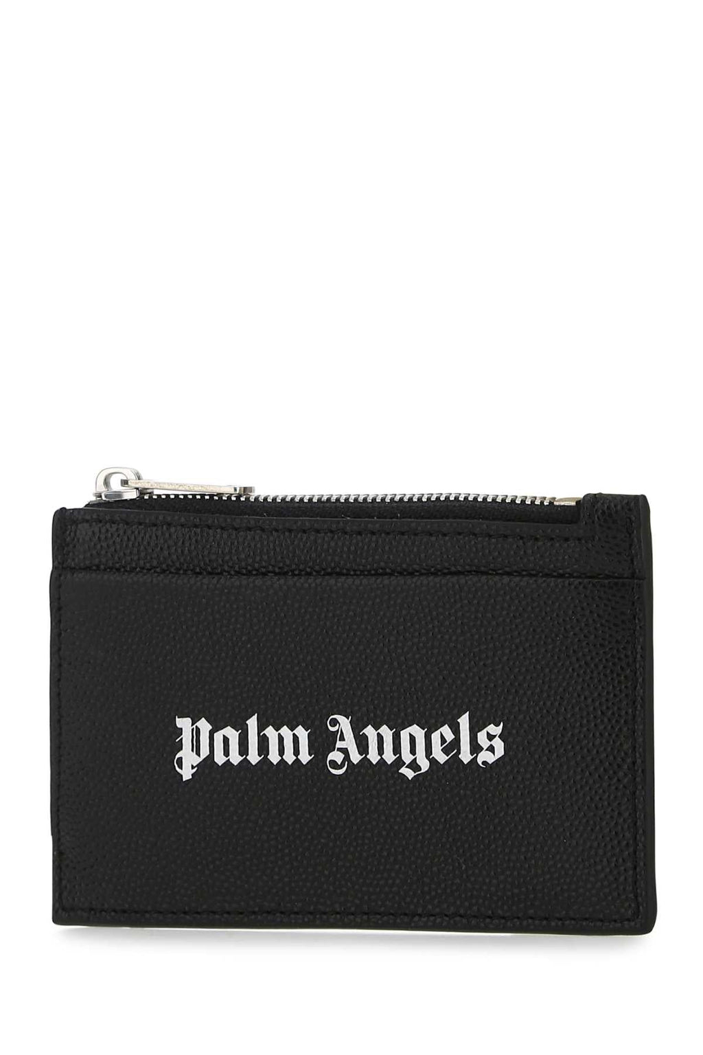 PALM ANGELS Men's Mini Leather Card Holder