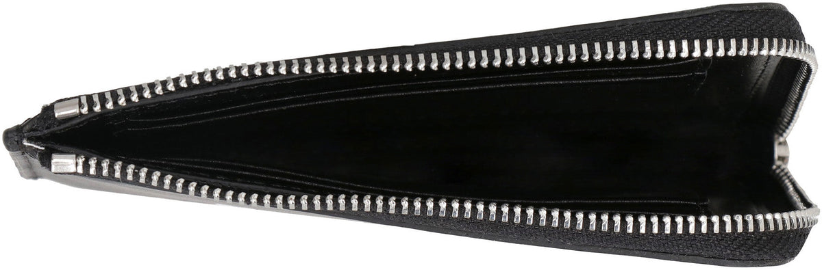 PALM ANGELS Mini Leather Card Holder