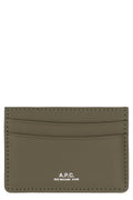 A.P.C. Mini Leather Card Holder with Four Slots