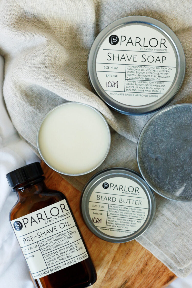 Parlor by Pantry - Foaming Shave Soap Bar
