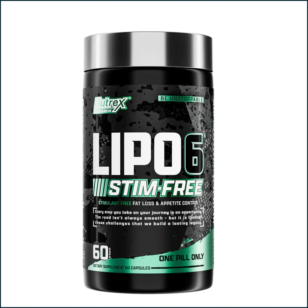 Nutrex LIPO-6 Stim-Free, 60 Caps (New Formula)