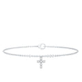 Certified Lab Grown Diamond Cross Bracelet