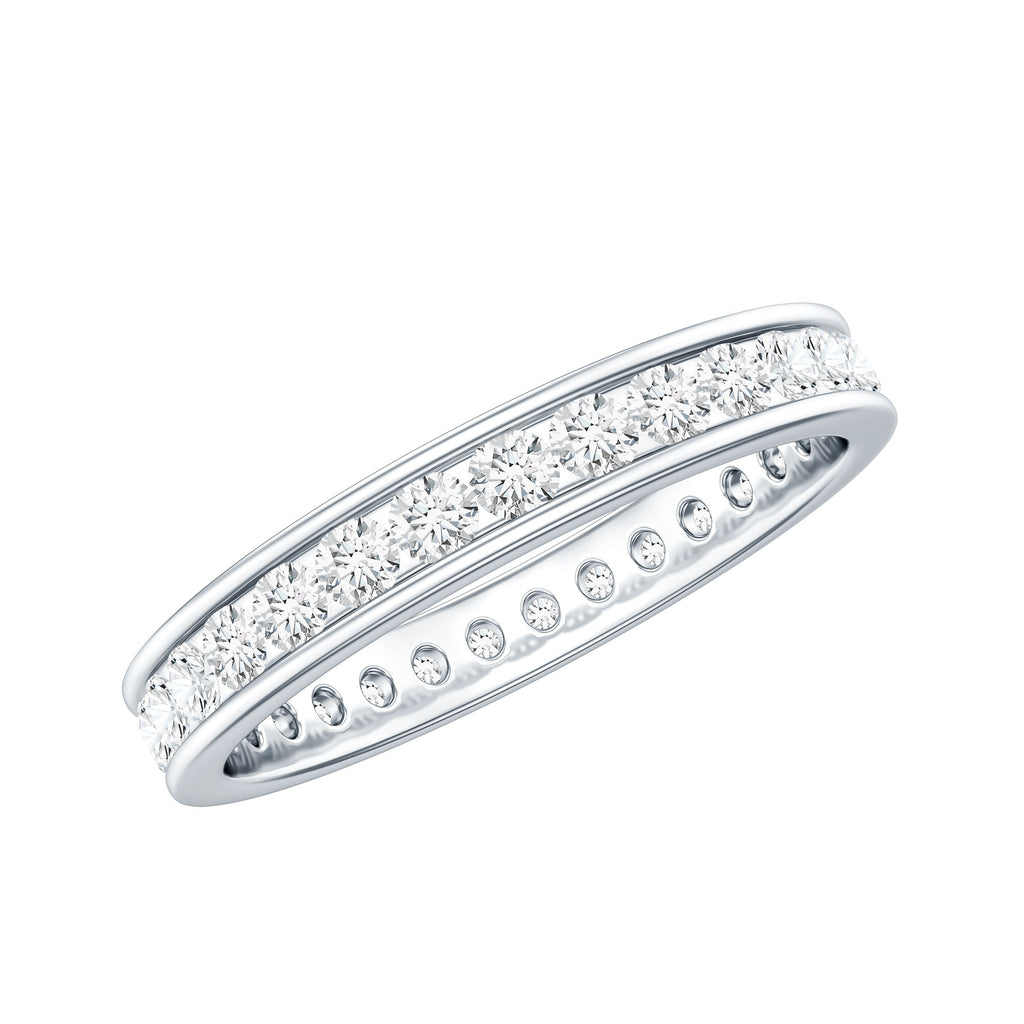 Lab Grown Diamond Wedding Eternity Band For Women