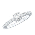 Certified Lab Grown Diamond Simple Solitaire Ring