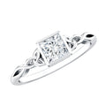 Celtic Knot Inspired Lab Grown Diamond Promise Ring
