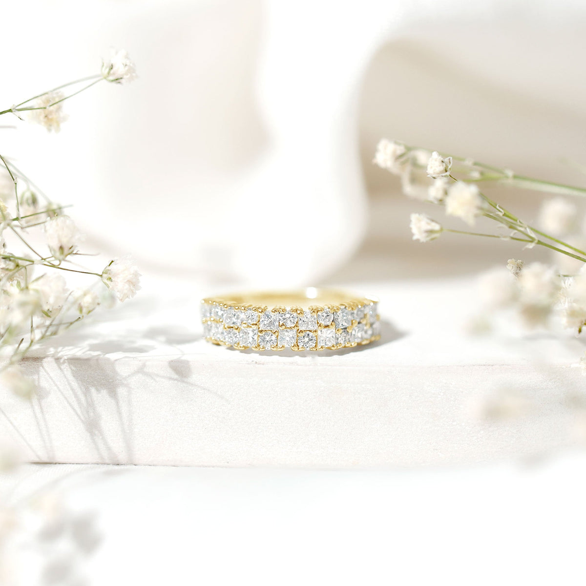 Lab Grown Diamond Wedding Anniversary Ring With Certificate