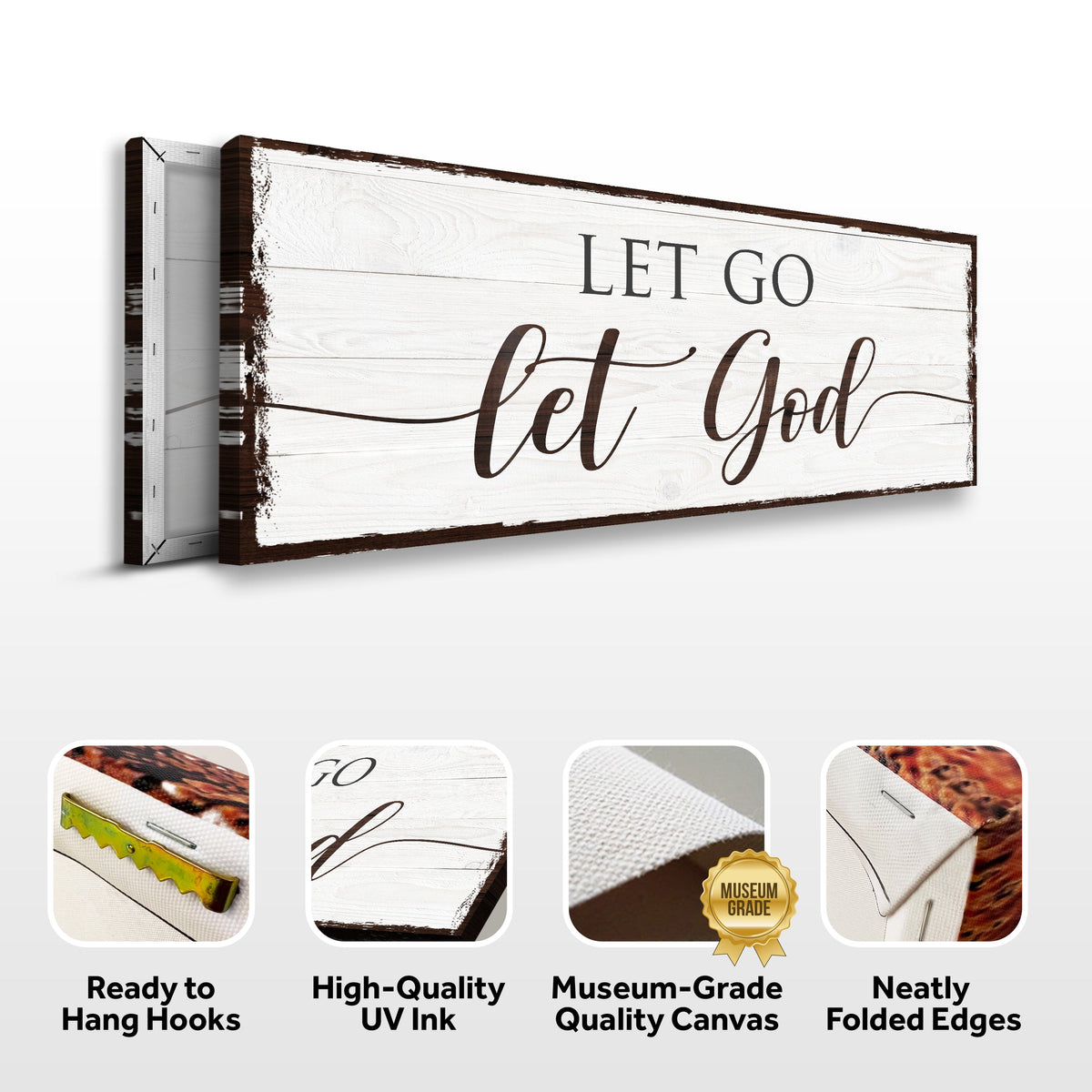 Let Go Let God Faith Sign II
