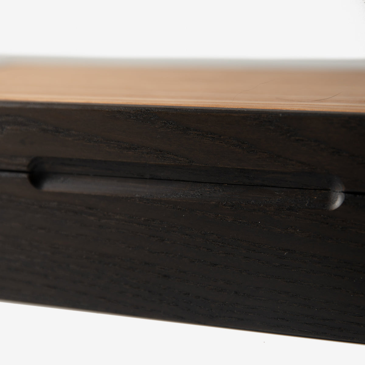 Watch Box - Black Ash and White Ash