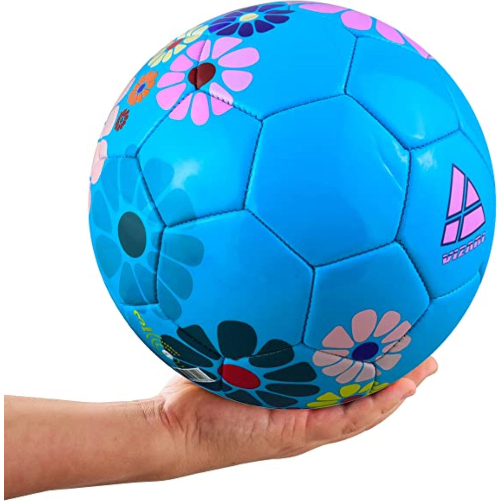 Vizari Blossom Training Soccer Ball – Blue/Pink