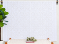 Rose Mosaic Floral Applique Bedcover