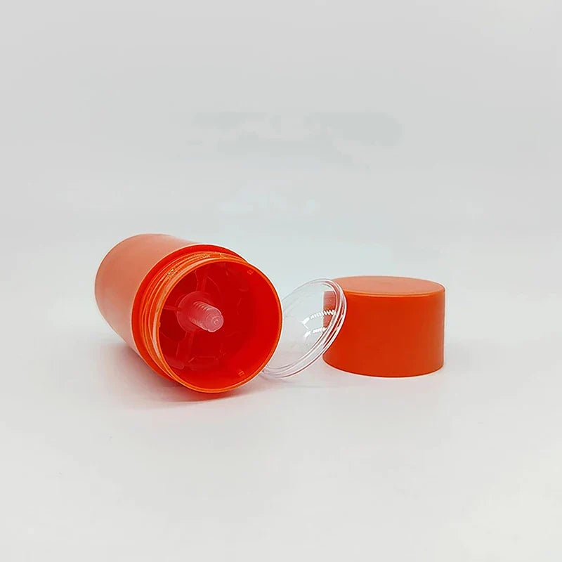 40g Empty Deodorant Containers Refillable Plastic Twist-Up Bottle For DIY Natural Crystal Deodorant Stick Cosmetics Tube