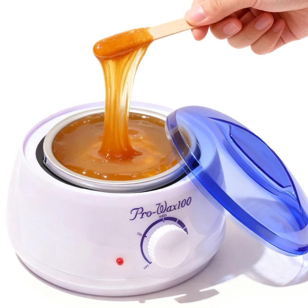 LULAA Electric Wax Warmer and Heater for Soft Paraffin for  Hair Removal with Adjustable Temperature for Salon Quality for Home