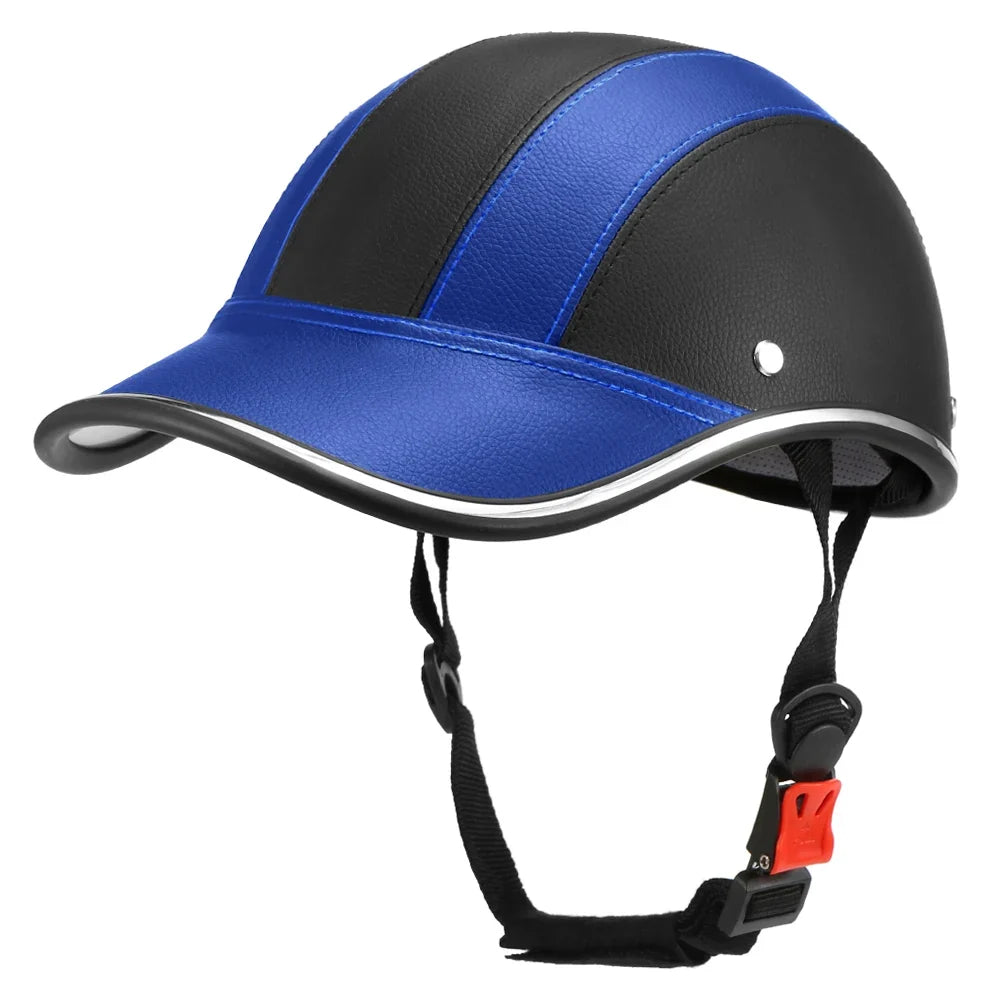 Versatile Cycling Helmet Featuring Baseball Cap Integration