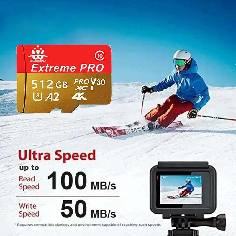 Memory Card 256GB 32GB Micro SD TF 64GB U1 V10 A1 Micro SD SDCS2 100Mb Reading Speed Class 10 Flash Micro Card for Phone