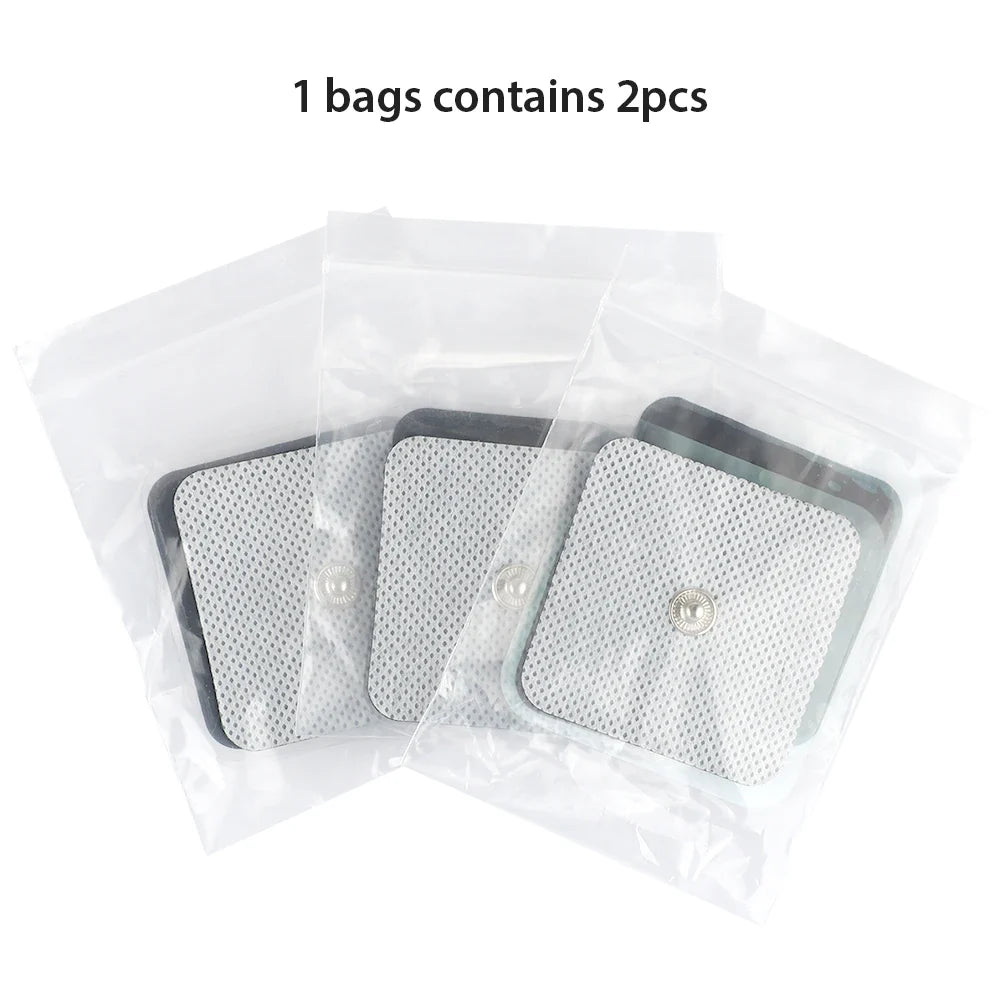50/25/20/10Pairs Electrode Pad Self Adhesive Electrodes for TENS Muscle Stimulator Replacement Patch Reusable Gel Patches