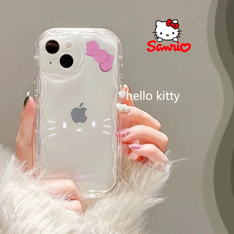 Kt Mobile Phone Shell iPhone 15 Woman iPhone Case Kitty Cat Fashion or iPhone Phone Case Hello Kitty 2025 New