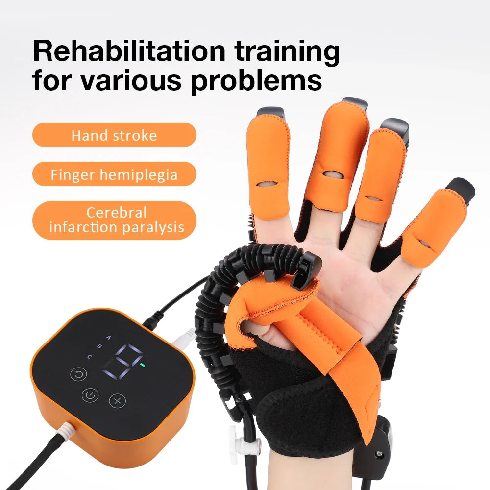 Robot Gloves Stroke Hemiplegia Cerebral Infarction Training Device Finger Exerciser Hand Function Recove Rehabilitation