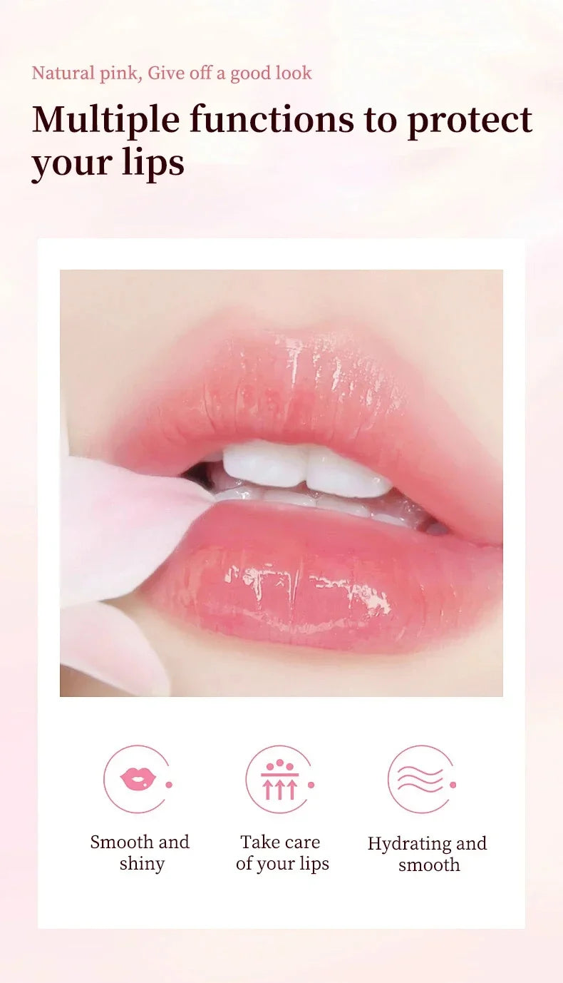 Remove Dark Lip Balm Moisturizing Lighten Melanin Bleaching Lip Gloss Lip Pink Lipstick Exfoliating Fade Lip Line Beauty Health