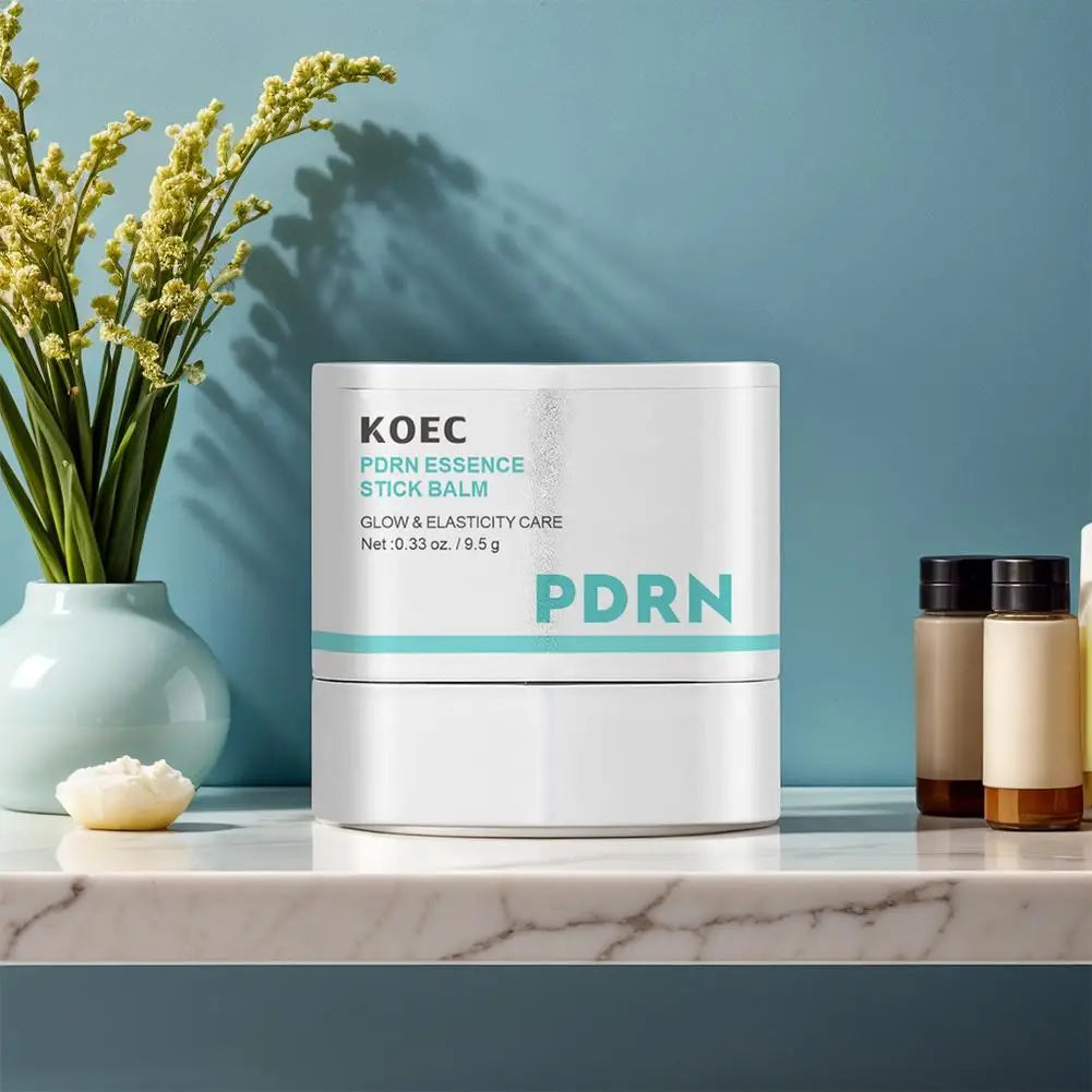 9.5g KOEC PDRN Essence Stick Collagen Enriched Deep Hydration Anti Wrinkle Firming Enhance Elasticity Korean Face Neck Care
