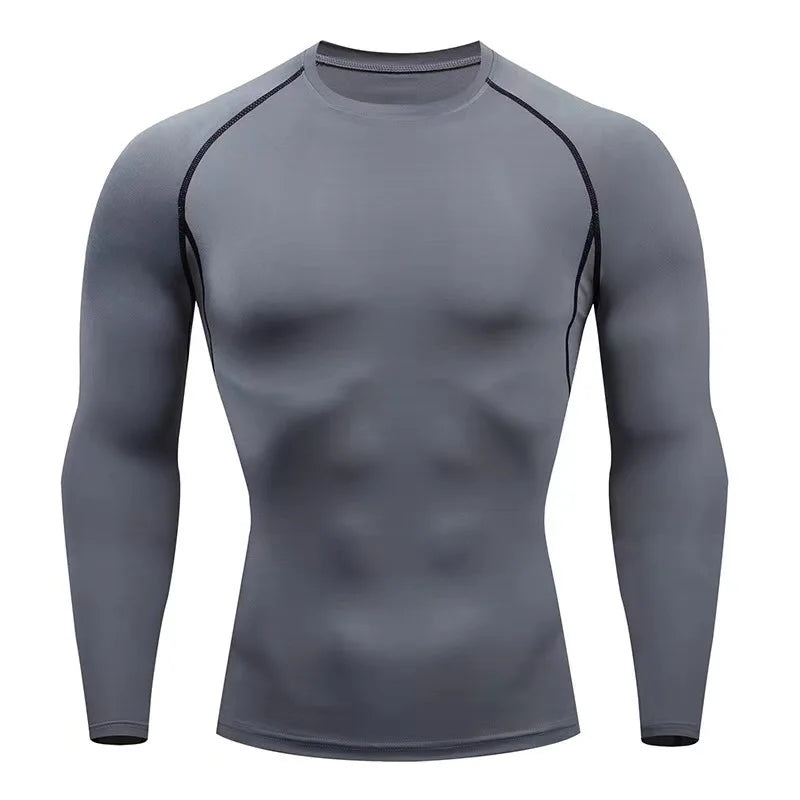 Long Sleeve Fitness T Shirt for Men
