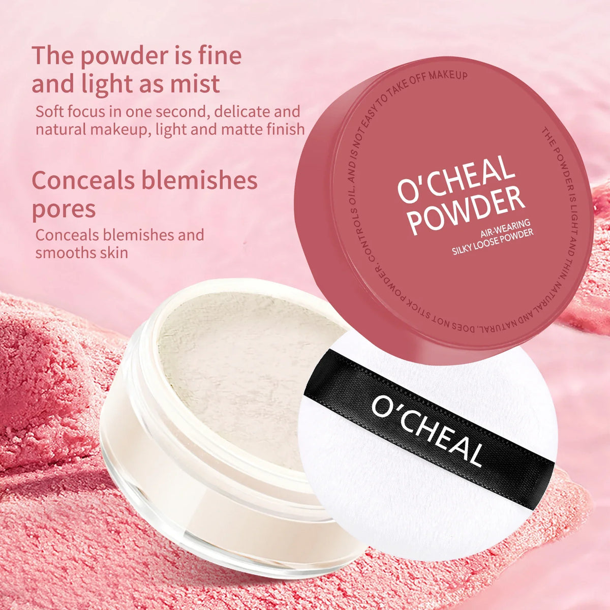 OCHEAL CC Cream Cushion Foundation Cream Long Lasting Moisturizing Concealer Foundation BB Cream For Face Makeup Concelear