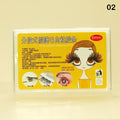 200pcs/Box Reusable Self-Adhesive False Eyelashes Glue Strip Eyelash Glue-Free Lash Adhesive Tape Professional Makeup Tools