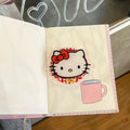 Cute Cartoon Sanrio Hello Kitty Magnetic Grip Tok Holder Magsafe Wireless Charge Phone Case