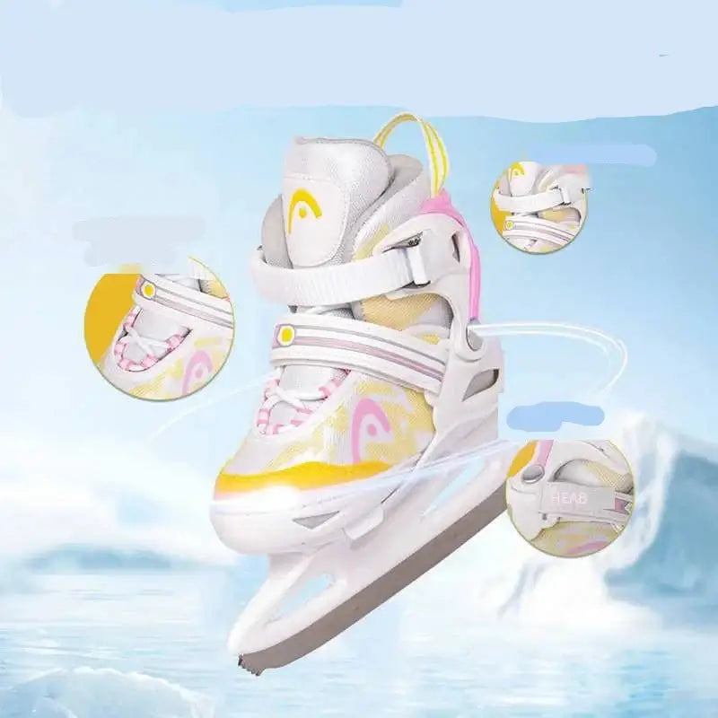 High-Quality Ice Skates for Kids Beginner-Friendly & Adjustable