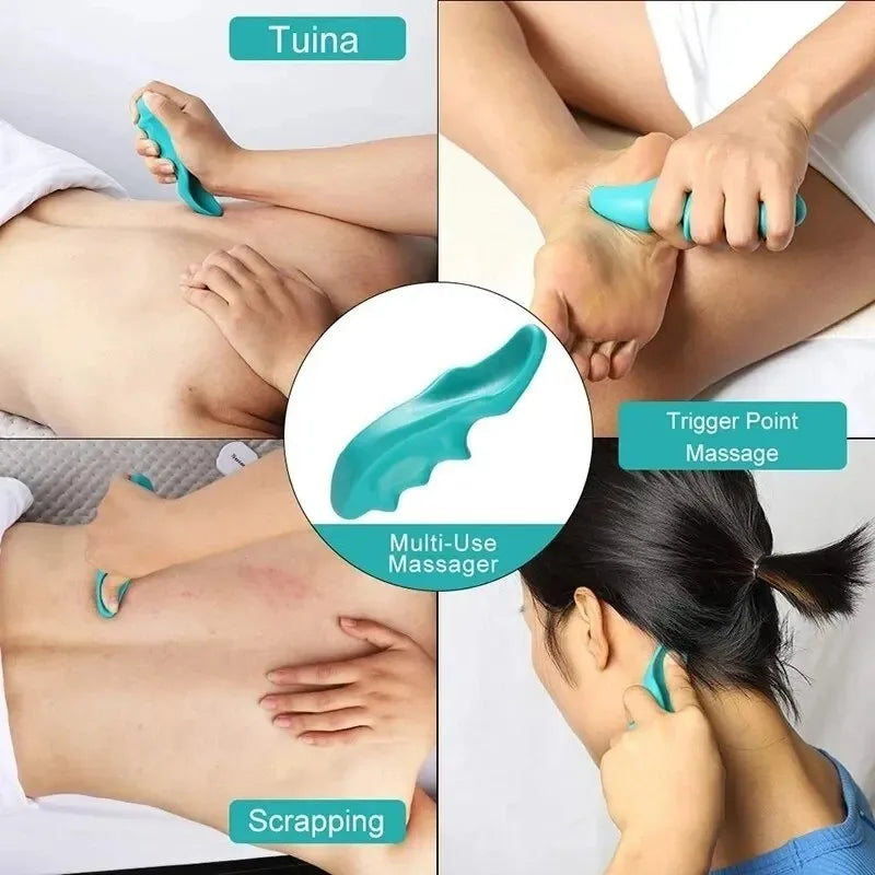 Handheld Massage Tools Thumb Saver Massages Finger Pressure Press Trigger Point Manual Massager Full Body Stress Deepest Relief