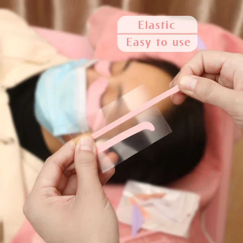 2 Pairs Silicon Eye Pads For Lash Lifting Reusable Eyelash Perming Silicone Pad Lash Lift Ribbons Eyelash Extension Makeup Tools
