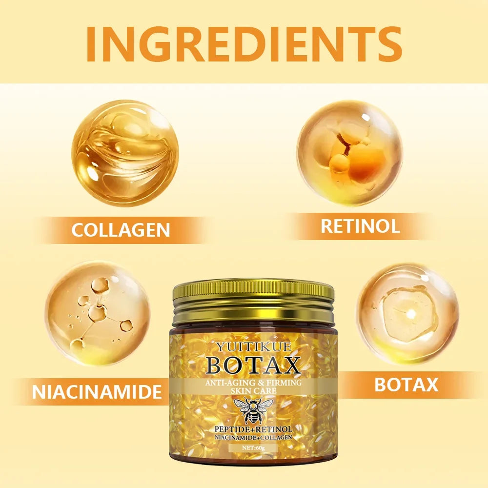 BOTAX Effect Face Cream - Instant Lifting & Anti-Wrinkle Treatment with Peptide, Retinol, Niacinamide Non-Greasy Formula