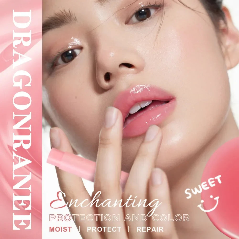 Long Lasting Color Change Lip Balm Moisturizing Hydrating Repair Lip Care Jelly Lipstick Fruity Tint Makeup