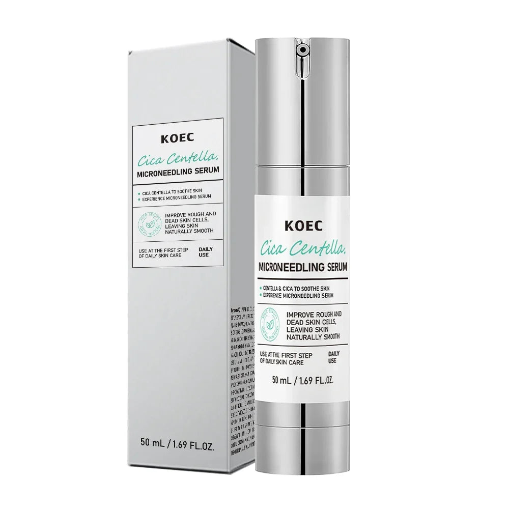 Spicule Microneedling Serum,Pore Exfoliation,Centella Asiatica Propolis Aloe Extract Moisturizing Booster,Korean Glass Skin Care