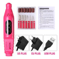 LINMANDA Electric Nail Drill Machine Nail Art Tools Machine Manicure Milling Cutter Nail Art Nail Drill Pen Salon Nail Equipment