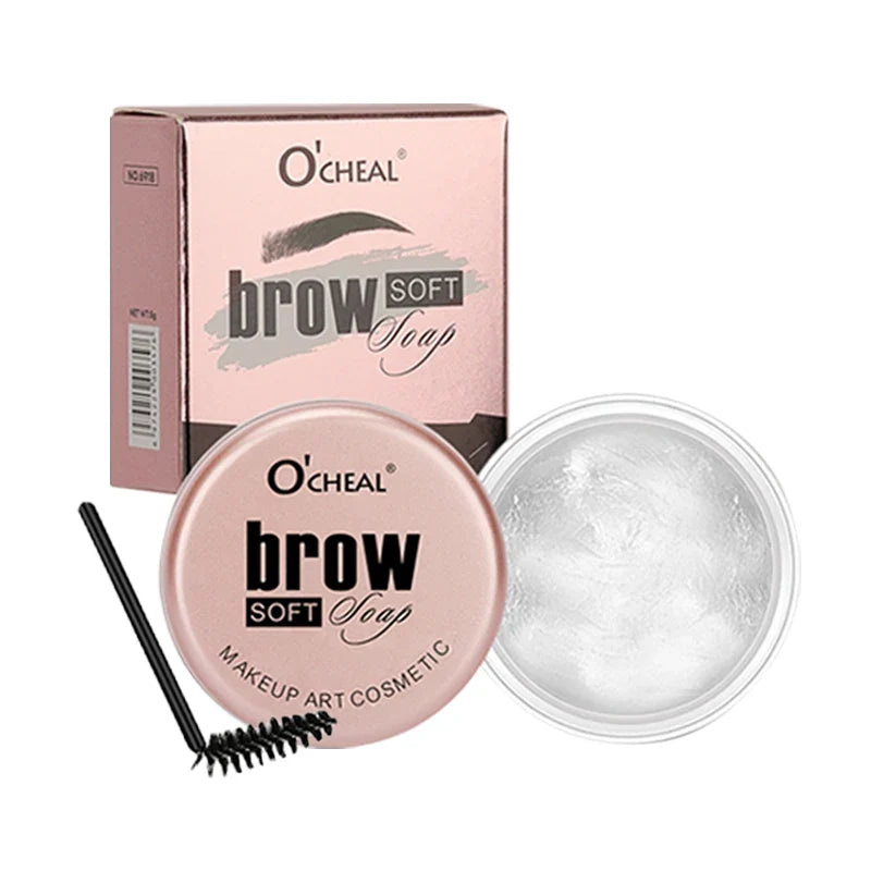 Eyebrow Styling Gel 3D Feathery Wild Brow Wax Waterproof Long Lasting Easy To Wear Shaping Eyebrows Makeup Sculpt Soap Cosmetics