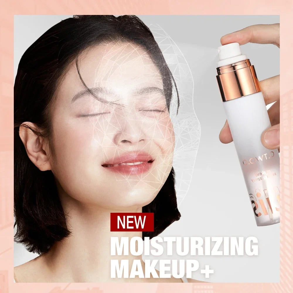 O.TWO.O Setting Spray For Makeup Moisturizing Lasting Makeup Finishing Spray Instant Film Formation Make up Lock Spray