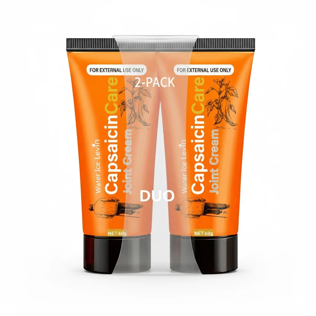 Capsaicin Care Joint Cream with Glucosamine & Vitamin C - Soothes & Moisturizes, Targeted Relief for Fall & Winter Joint Support