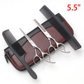 Professional Barber Scissors Set Japanese Steel Straight Thinning Texturizing Shears Precision Ground Sharp for Salon Home  Use