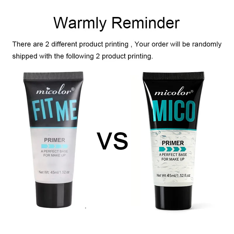 Transparent Jelly Primer Makeup Base Color Rendering Long Lasting Makeup Holding Pre Makeup Base Cream 45ml/1.52oz