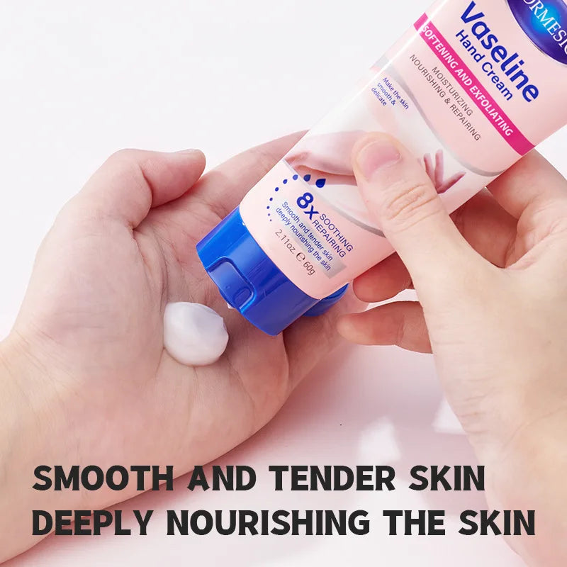 KORMESIC Vaseline Intensive Moisture Hand Cream Moisturizing Lotion Nourishing Hydrating Skin Care Products
