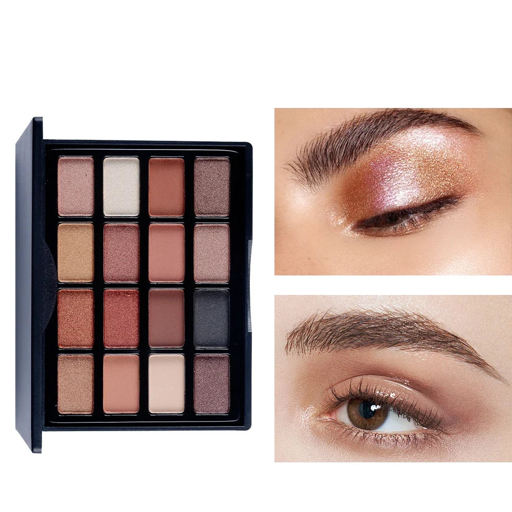 POPFEEL Eye Makeup Kit Makeup Set, Mini Makeup Kit, Eey Shadow Palette Eyebrow Mascara Eyeliner