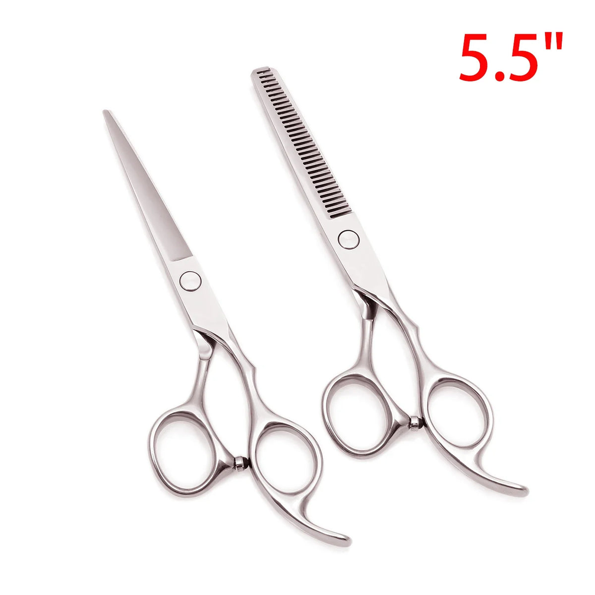 Professional Barber Scissors Set Japanese Steel Straight Thinning Texturizing Shears Precision Ground Sharp for Salon Home  Use