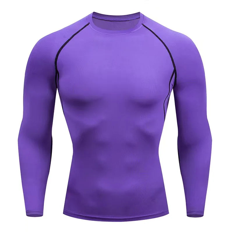 Long Sleeve Fitness T Shirt for Men