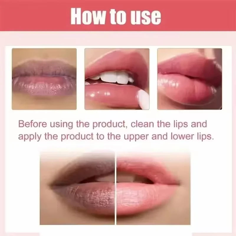 Remove Dark Lip Balm Fast Lightening Pink Lip Exfoliating Fade Lip Line Dead Skin Moisturizer Korean Care Products Beauty Health
