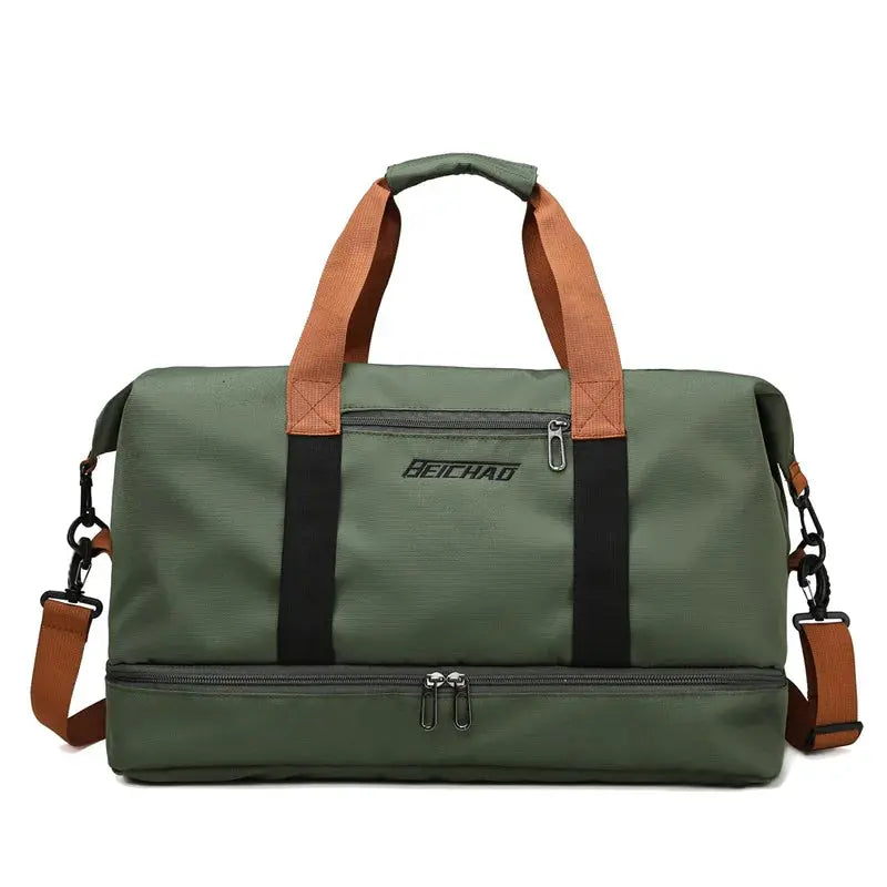 Gym Bag with Shoe Compartment