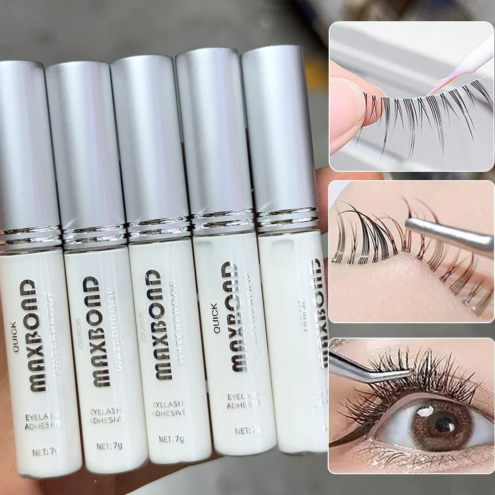 7g False Eyelash Extension Glue Makeup Long Lasting Waterproof Fast Dry Strong No Irritation Transparent Eyelashes Primer Tools#