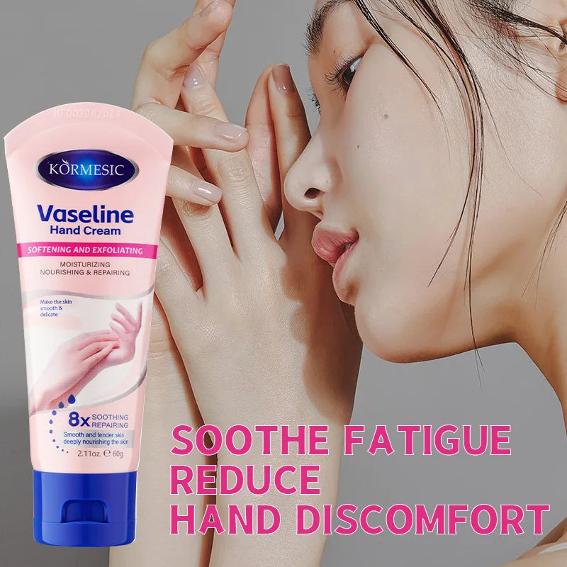 KORMESIC Vaseline Intensive Moisture Hand Cream Moisturizing Lotion Nourishing Hydrating Skin Care Products